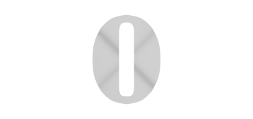 Preview: Einzelzahlen-Baukasten, klebbar ohne Bohrungen